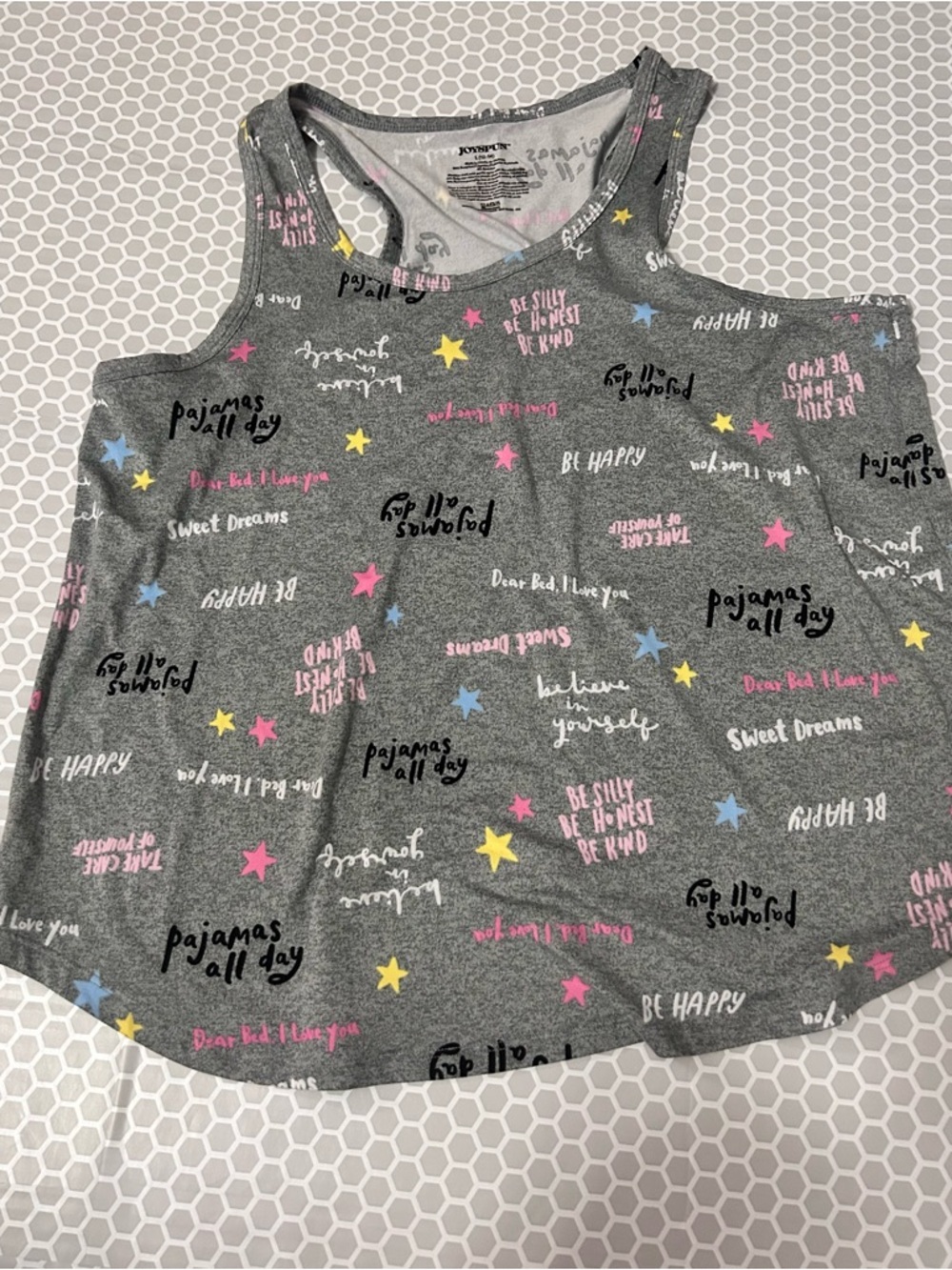 Joyspun Pajama Loungewear Set 
Sweet Dreams Theme Stars Top Shorts Pants